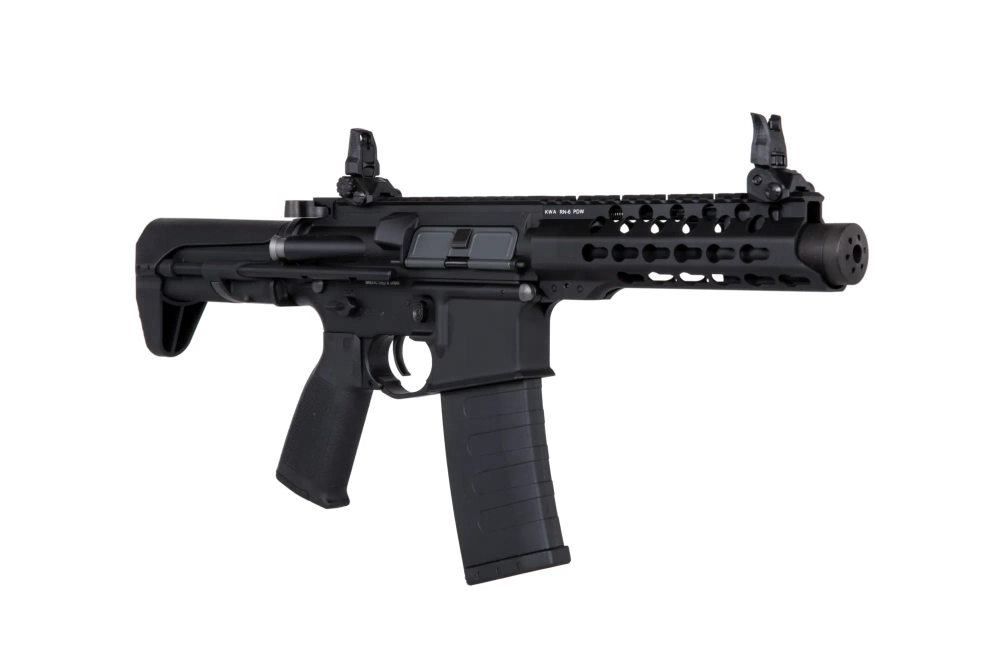 KWA VM4 RONIN 6 PDW S-AEG 2.5 Assault Rifle Airsoft Gun 2.5 Black