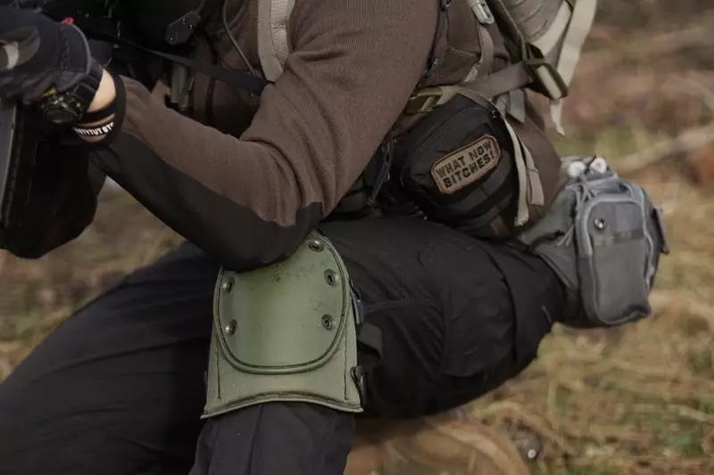 Small MOLLE Cargo Pouch - Black