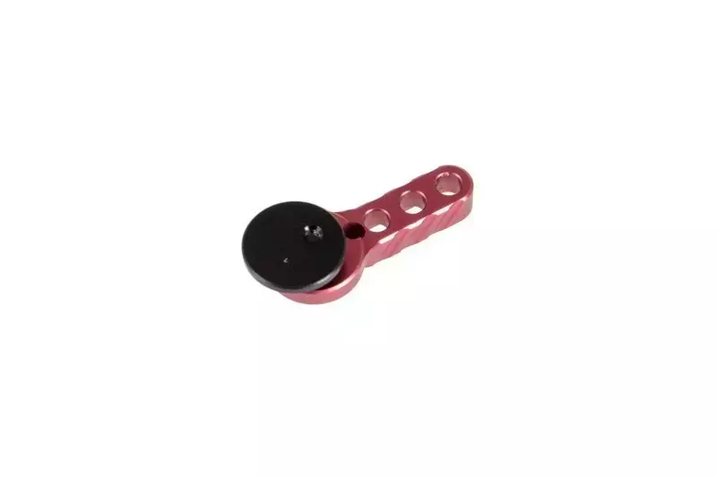 Sélecteur de mode de tir CNC pour répliques M4/M16 - rouge