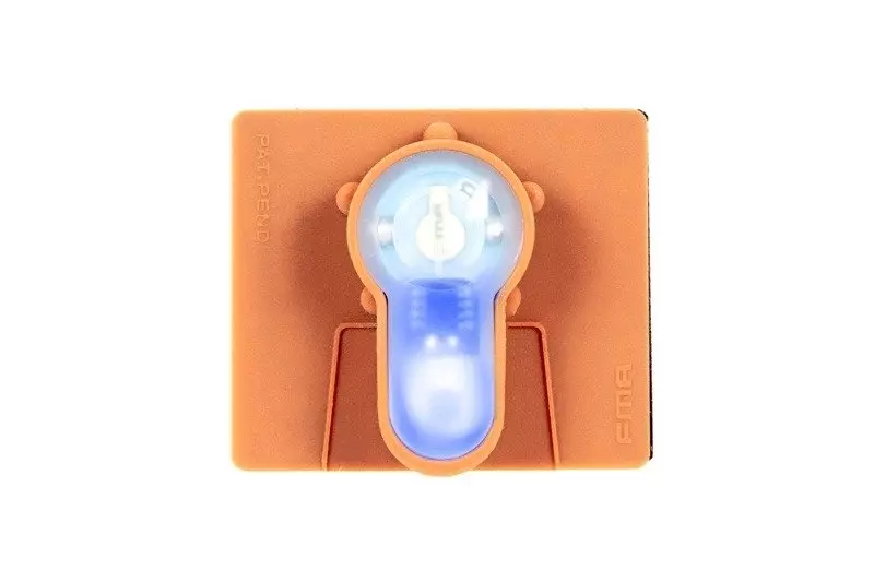 Elektronický značkovač Lightbuck V - oranžový (modré světlo)