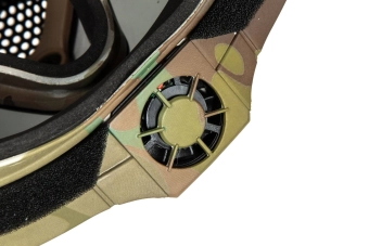 Masque avec lunettes et ventilateur - MC