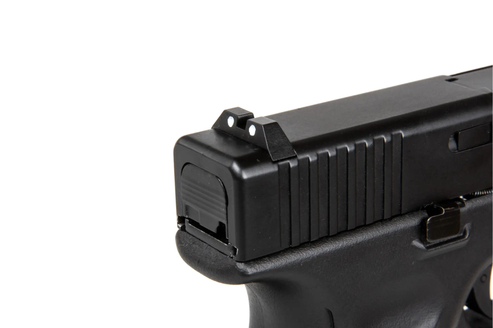 Replika zbraně 724B Full Auto (green gasovéová) - černá