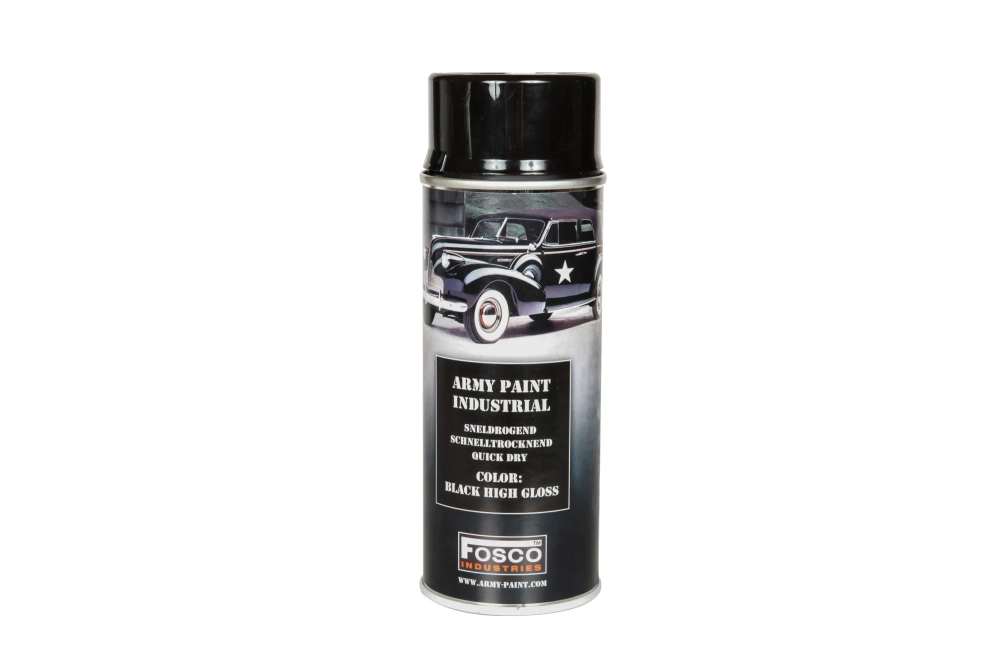 Camouflage Paint - Black High Gloss