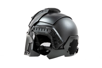 Réplica del casco Guerrero - negro