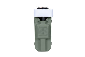Airsoftová zbraň cAT taktická stáze s pouzdrem - olivově zelená