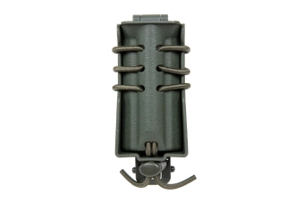 Porta Cargador Wosport Urban Assault Quick Pull 9mm Oliva