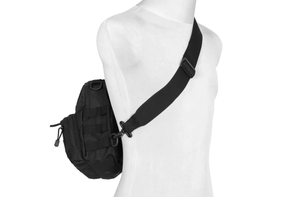 Tactical shoulder bag - black