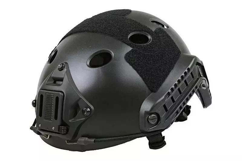 X-Shield FAST PJ replica helm - Zwart