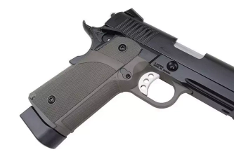 Airsoft pistole KP-05 (CO2) - olivově zelená 