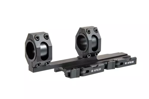 Tactical Top Rail Extend 25.4-30mm Scope Mount - Black