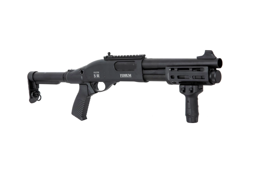 Airsoft brokovnice VELITES FERRUM S-III - černá