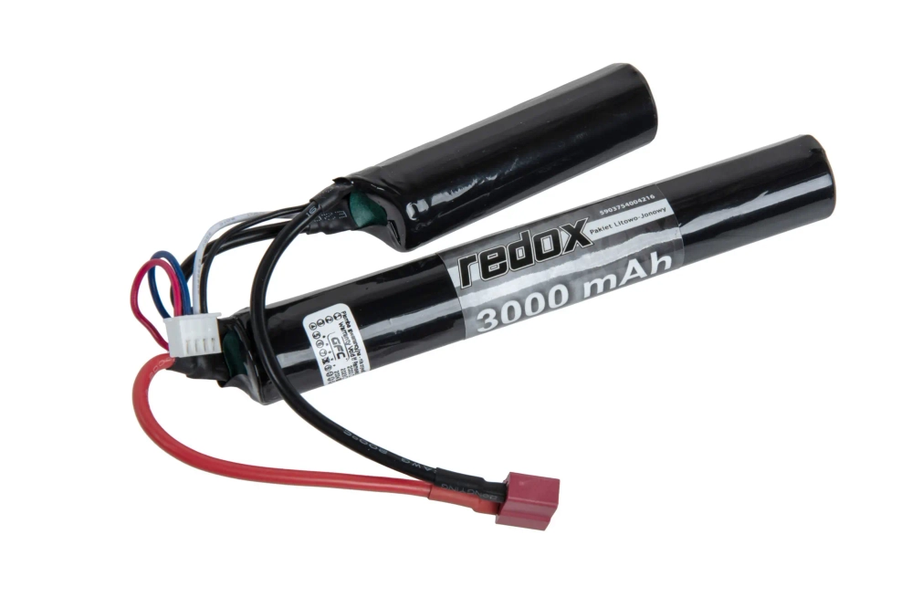 Redox 3000 mAh 11,1 V Li-Ion batterij (2+1) Deans
