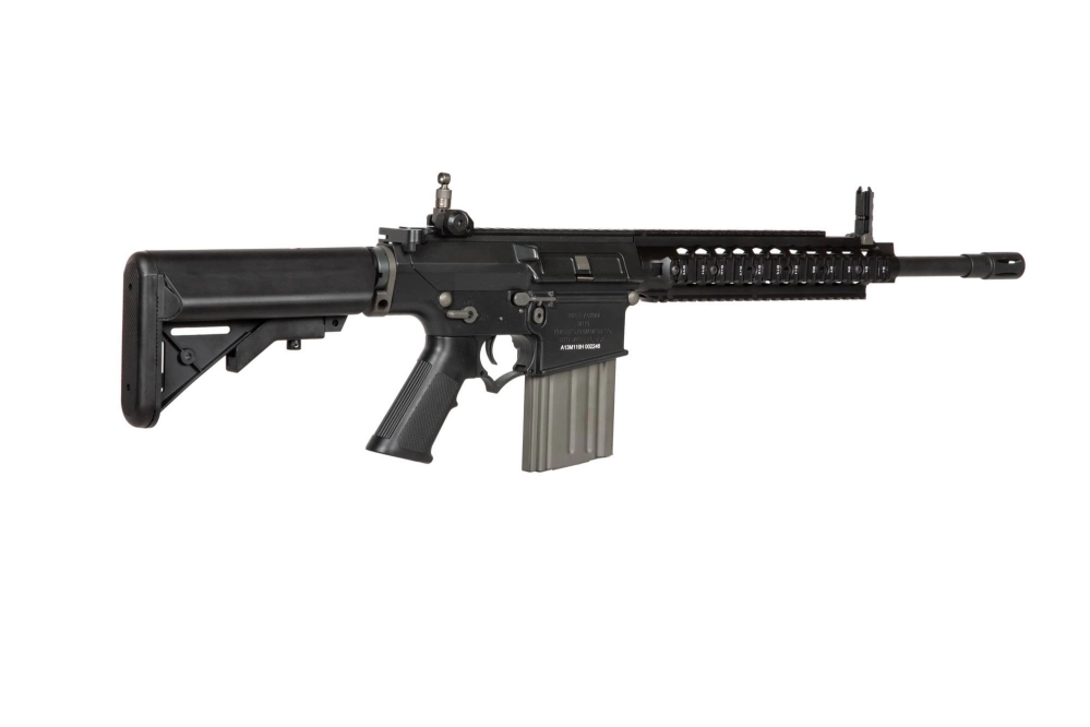 Airsoftová odstřelovací puška M110 - černá