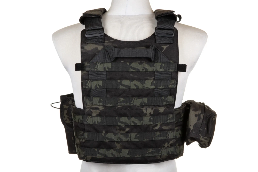 Chaleco plate carrier Emerson Gear 6094A Style con kit de carga MC Negro