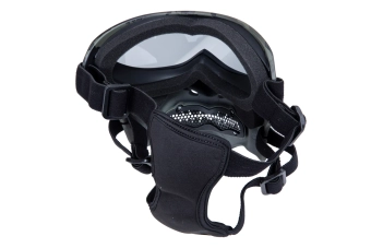 Maska Night Knight MC Black