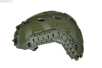 SHC X-Shield BJ Helmet Replica - Olive