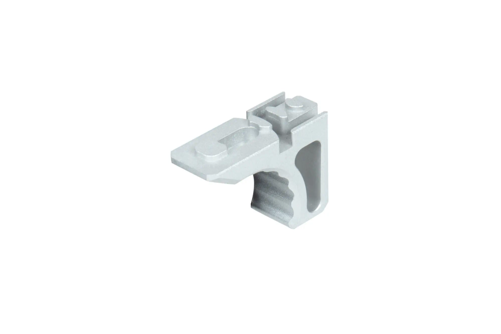 Reversable Hand Stop KeyMod / MLOK - Silver