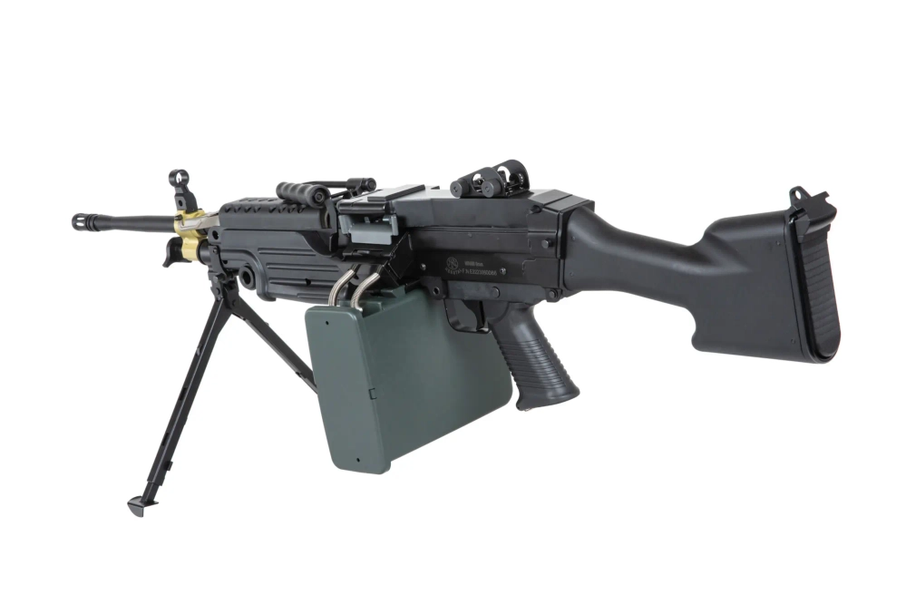 ASG machinegeweer A&amp;K Cybergun M249 MK2 Zwart