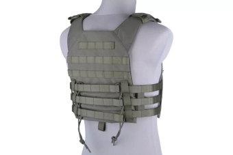 Rush Plate Carrier Tactical Vest - Ranger Green