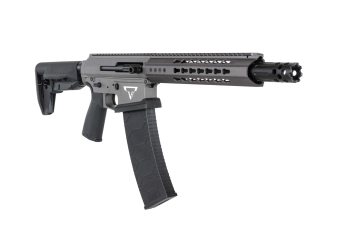 Escopeta Genesis Arms Gen-12 Kestrel ETU Gris airsoft Doble Campana TTI