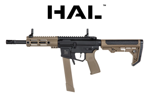 airsoft Specna Arms SA-FX01 FLEX™ HAL ETU™ Half-tan machine pistol