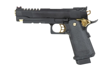 Pistola East Crane EC-2104 airsoft Negra y dorada