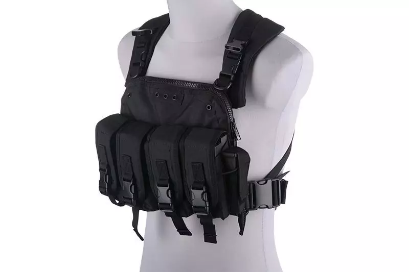Kamizelka taktyczna Commander Chest Rig - czarna