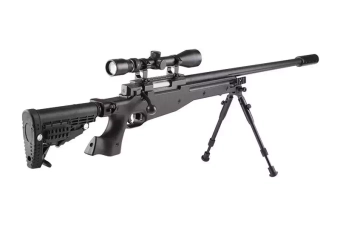 Airsoft pušky odstřelovací puška MB14D - s dalekohledem a dvojnožkou