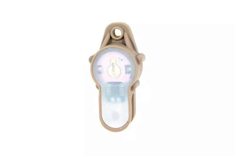Lightbuck Pendant electronic marker - Dark Earth (pink light)