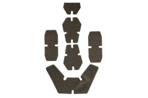 Juego de adhesivos de velcro para cascoy - gris
