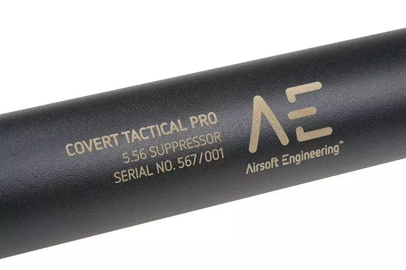 Silenciador Covert Tactical PRO 40x200mm (Marcas AE)