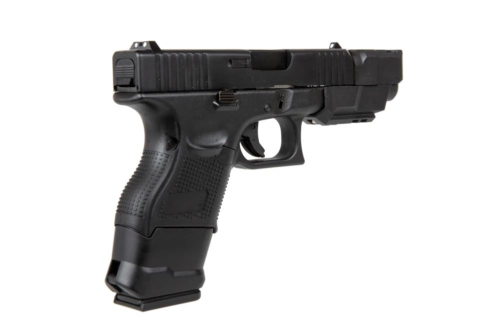 Replika zbraně 724C Advanced Full Auto (green gasovéová) - černá