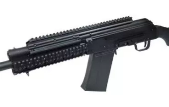 RIS Quad Rail Hand Guard for Saiga 12 Shotguns - Black