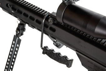 Replika karabinu wyborowego Barrett® M107 z dwójnogiem i lunetą