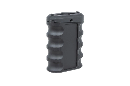 JJ Airsoft JA-1393 angled front grip for M-LOK/Keymod rail (aluminium) Black