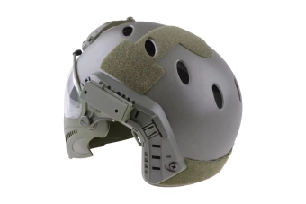 FAST PJ Réplique de casque de pilote - vert olive (OUTLET)