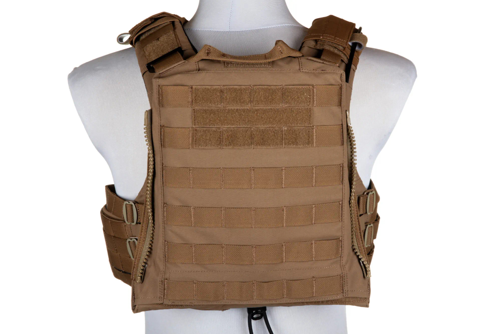 PRIMAL GEAR Plaatdrager Trias Tactisch Vest Coyote Bruin