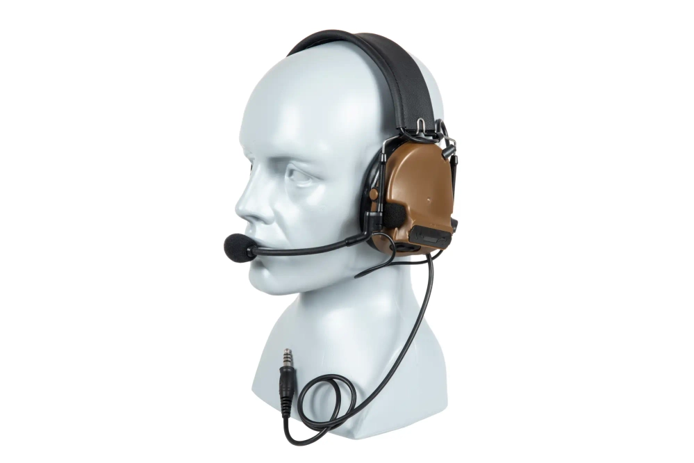 Com III Headset - Coyote Brown