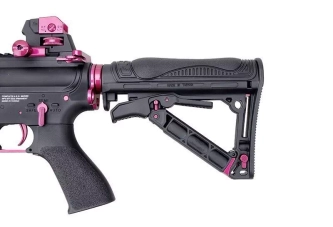 Airsoftová zbraň puškaka GR4 G26 - černá / růžová