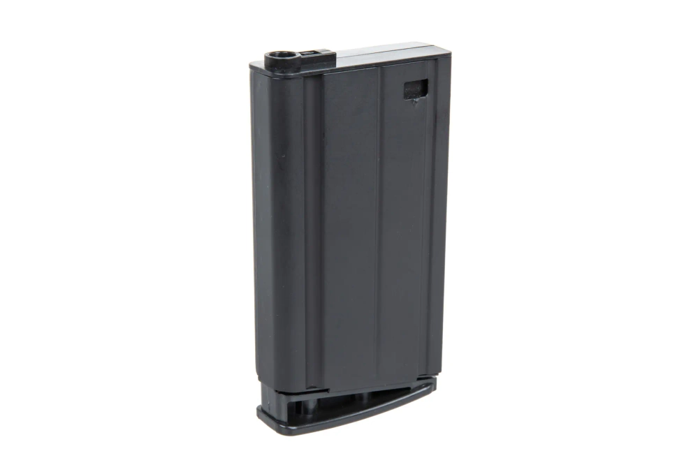 Mid cap magazine 90 balls Double Bell with a handle for replicas from the SC-02 series Black