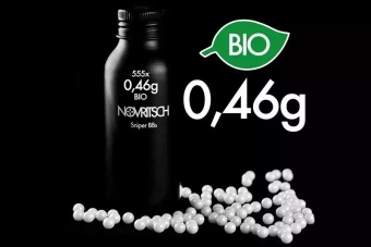 Bolas biodegradables 0.46g Novritsch Sniper 555 uds