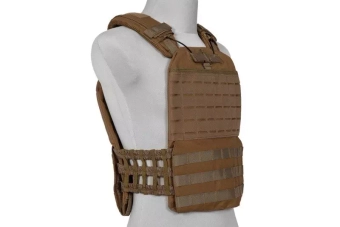 Chaleco tipo plate carrier mOLLE /corte con láser - bronceado