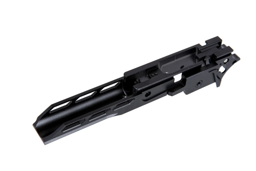 LA Capa Customs V2 Competition hliníkový rám pro airsoftové zbraně TM Hi-Capa (verze s výřezem) Black