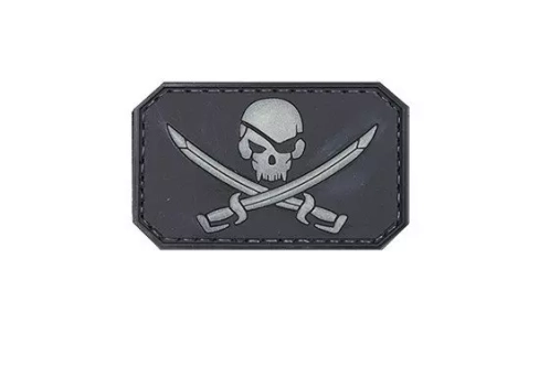 Patch 3D - Crâne de pirate