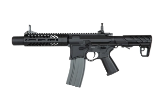 Seekins Precision 7" airsoftová zbraň karabiny SBR8 s tlumičem - černá