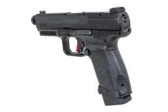 Cybergun x SAI Canik TP9 Elite Combat Green Gas airsoft Pistol Black