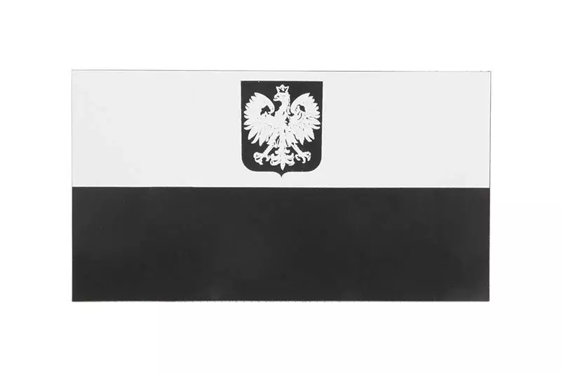 IR Badge - A2 GEN2 Polish Flag - WH/BLK
