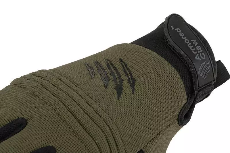 Gants tactiques Armored Claw CovertPro - vert olive