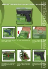 Replika pistolet Bersa BP9CC GBB