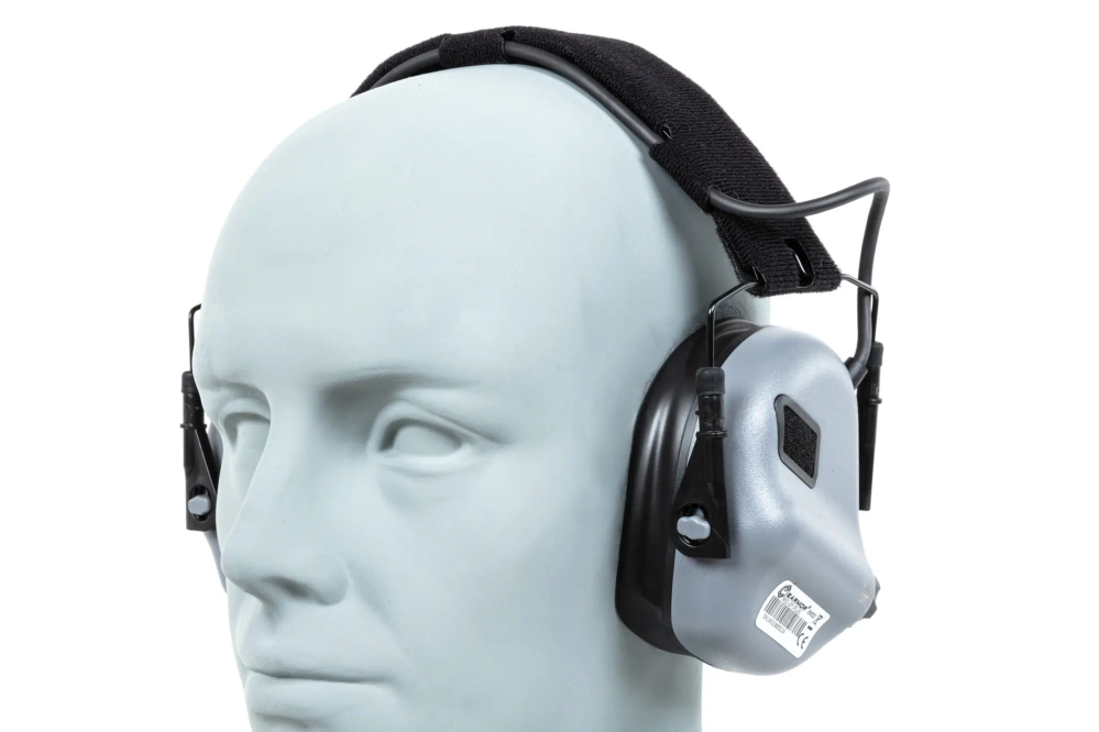 Aktywne ochronniki słuchu Earmor M31 Plus Szare